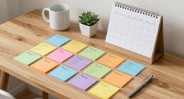 organized weekly chore plan