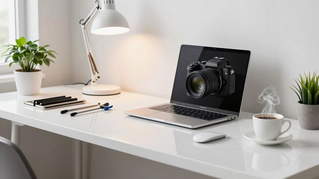 organized workspace boosts focus