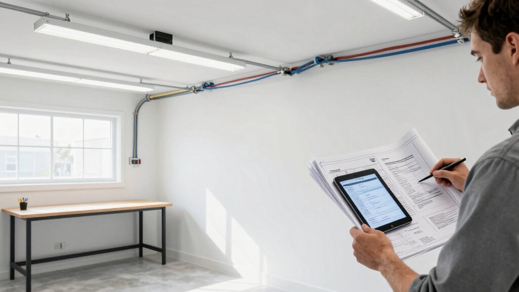permits for garage electrical work