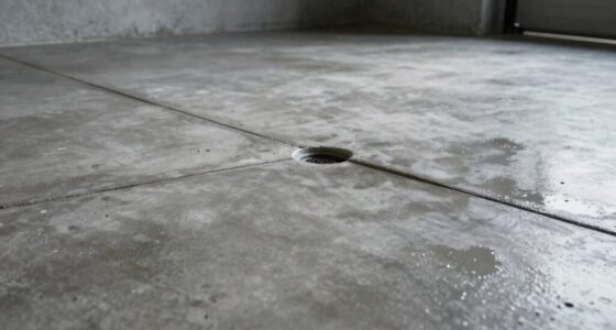 persistent pooling in garage