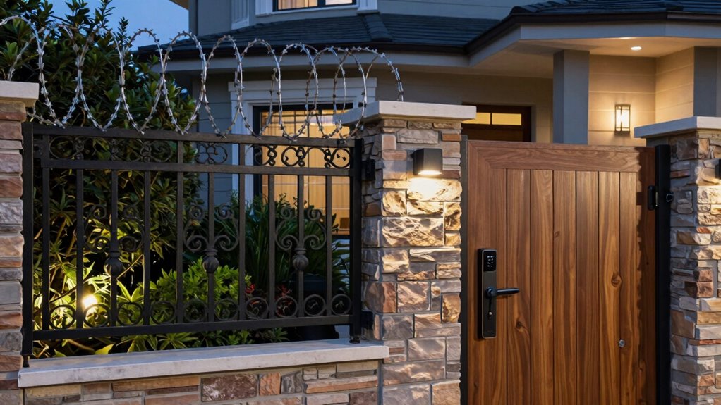 physical barriers deter intruders effectively