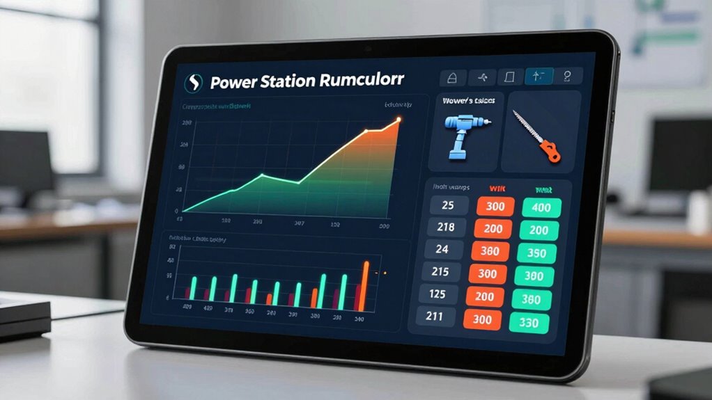 power station runtime estimation