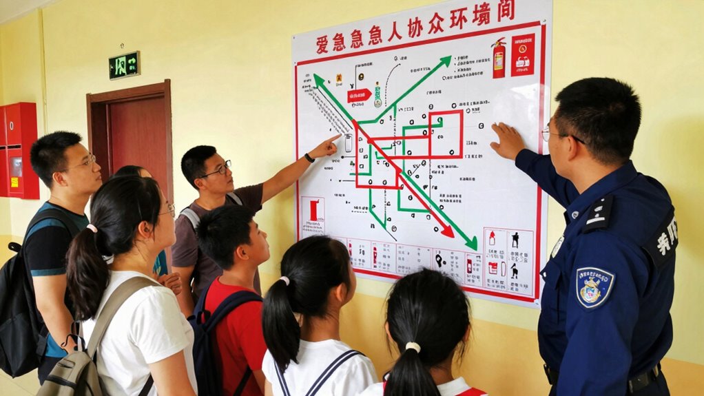 practice fire safety communication