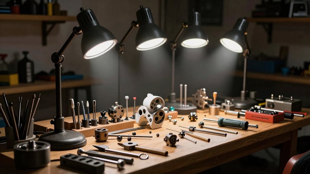 precise adjustable task lighting