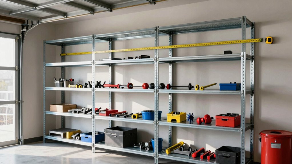 precise secure shelf installation