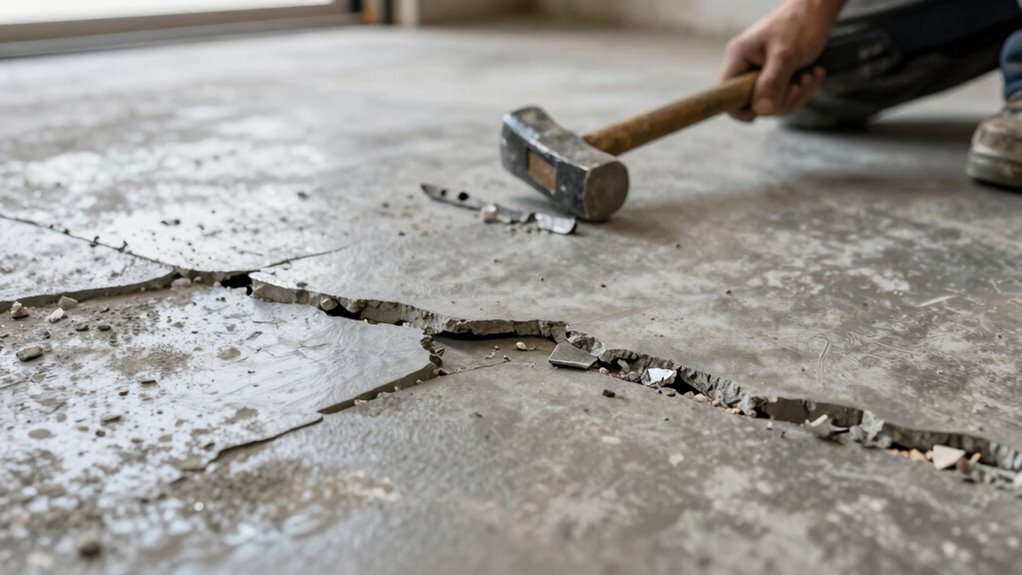 prepare clean roughen surface