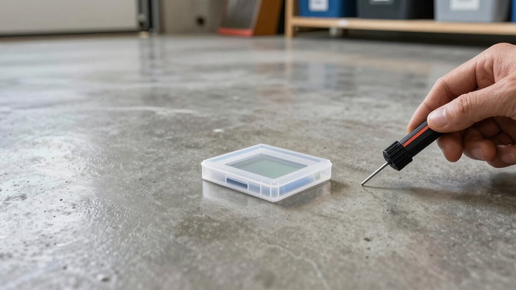 prepare garage for testing