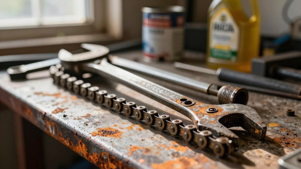 prevent rust through regular maintenance