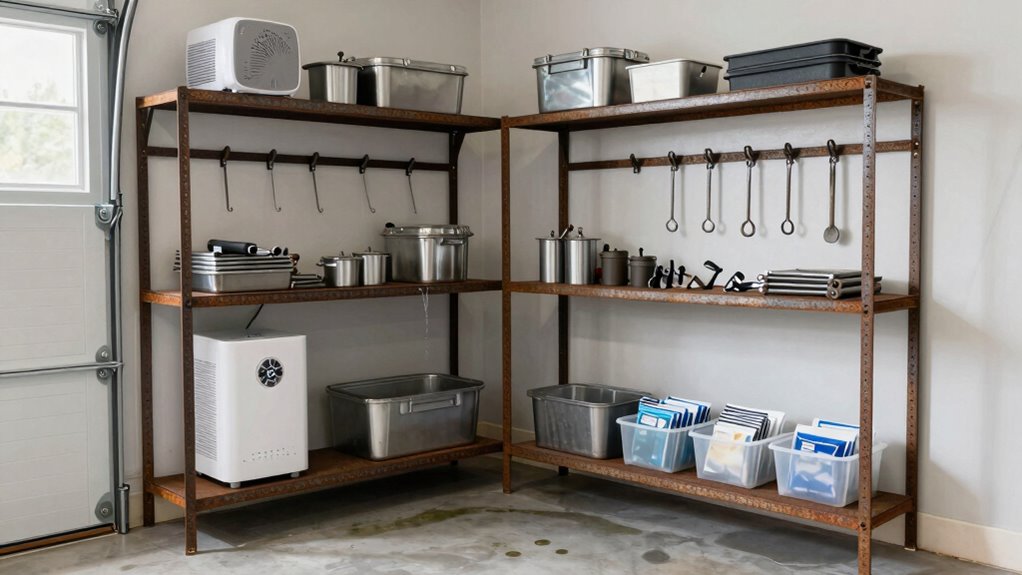 prevent rust with proper storage