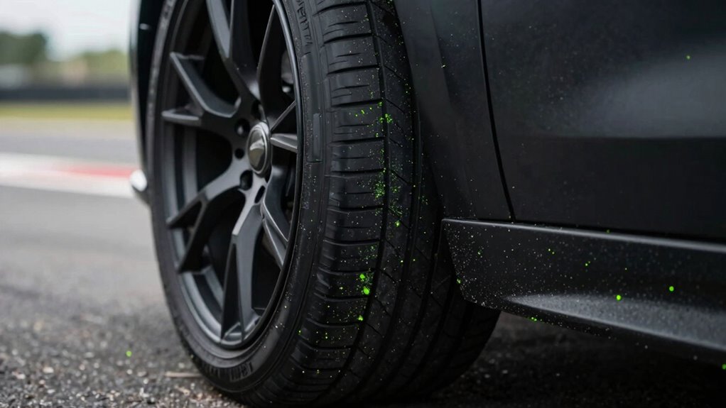 prevent tire debris accumulation