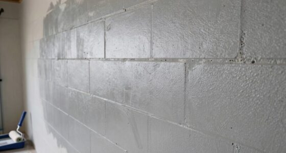 priming garage walls first