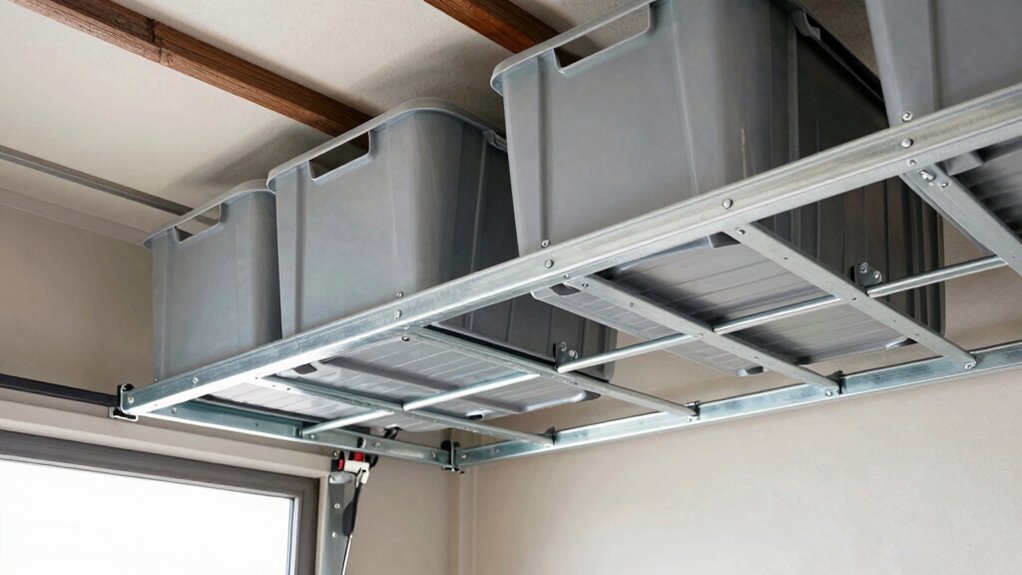 proper ceiling rack usage