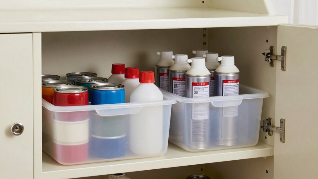 proper chemical storage organization