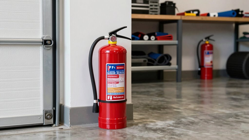 proper extinguisher placement and maintenance