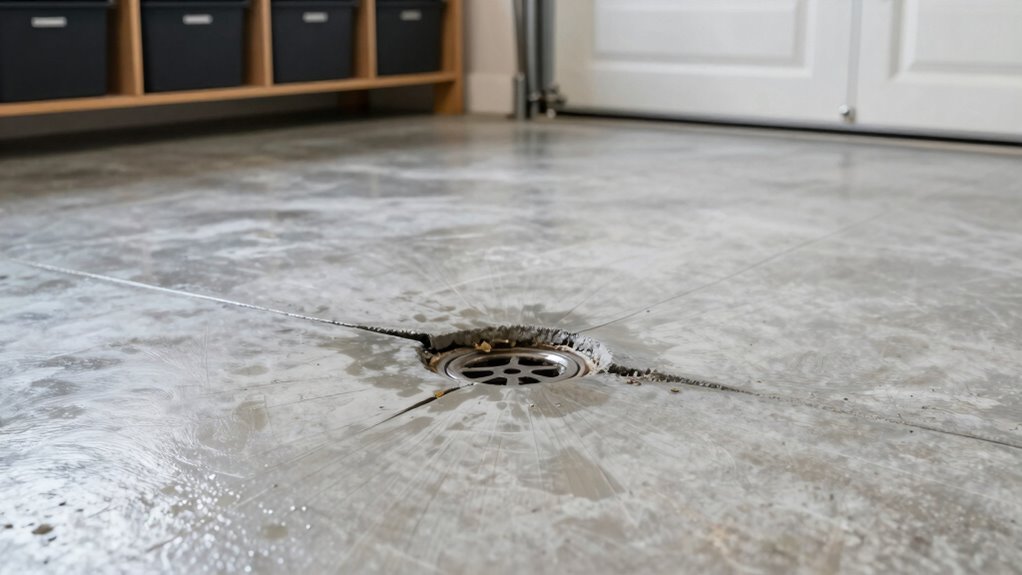 proper garage drainage design