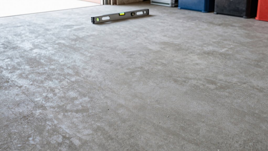 proper garage floor slope