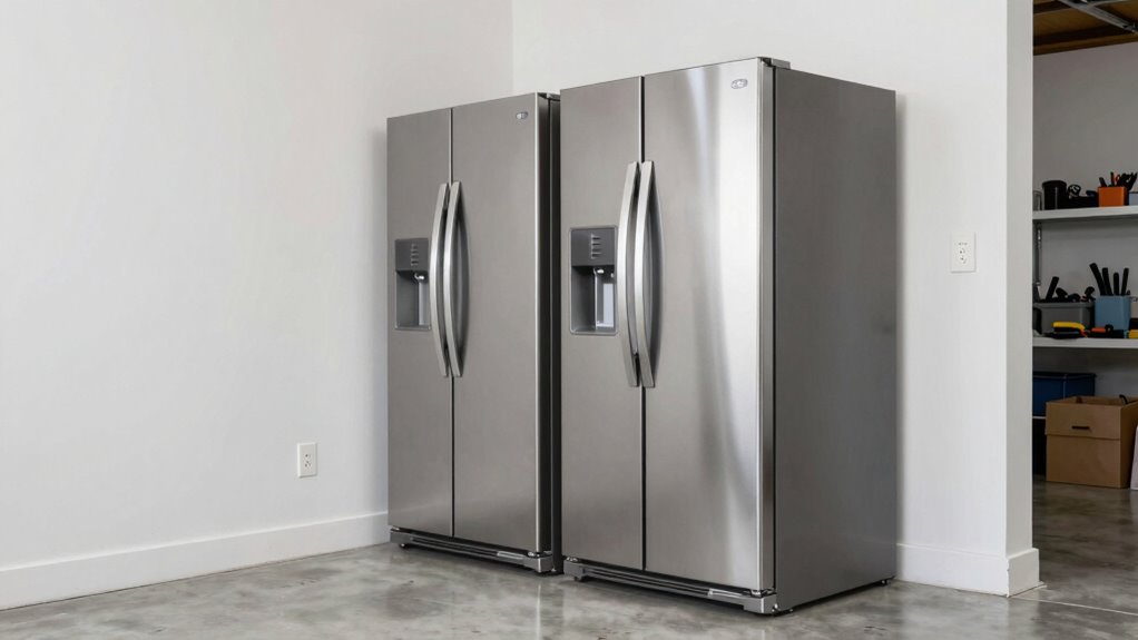 proper garage fridge installation