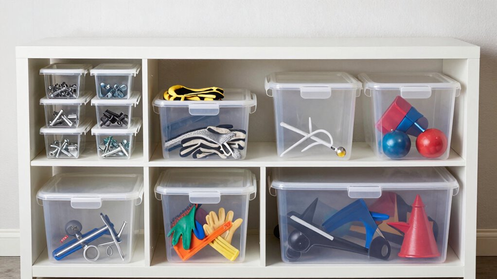 proper garage storage organization