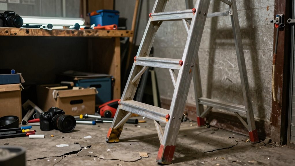 proper ladder safety measures