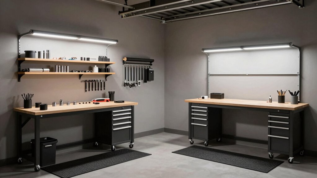 proper lighting placement and layering