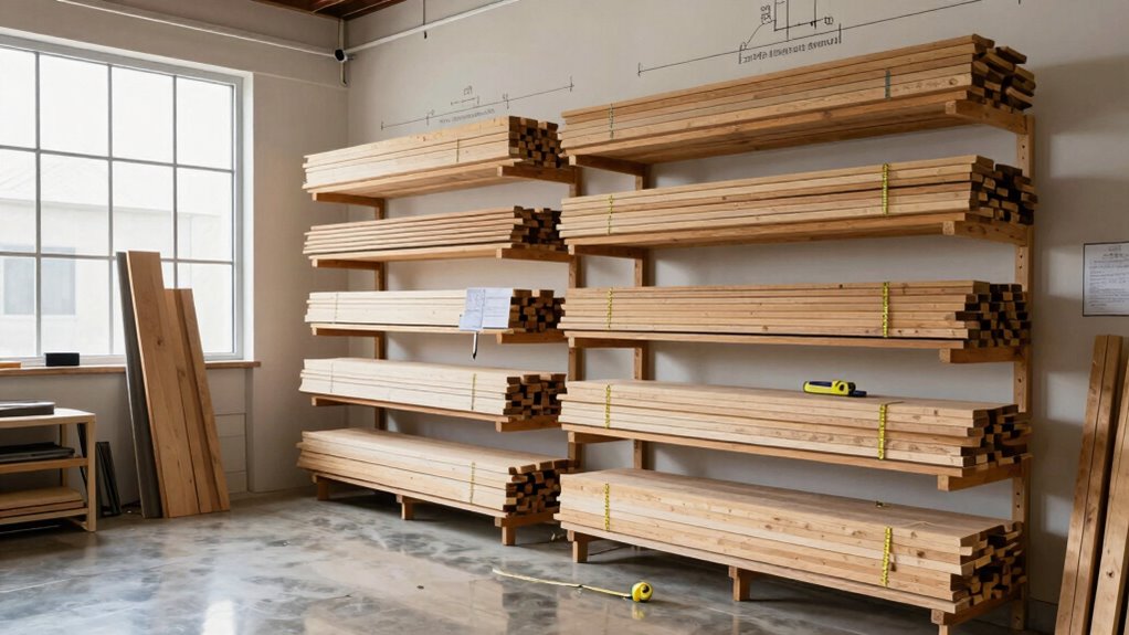 proper lumber storage planning