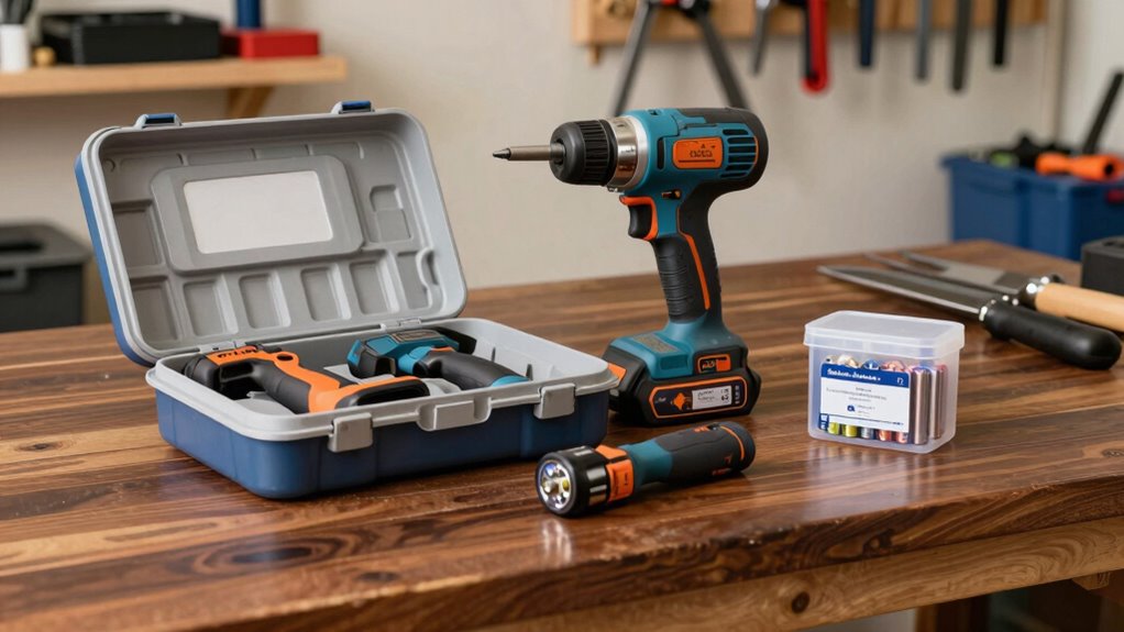 proper power tool battery storage