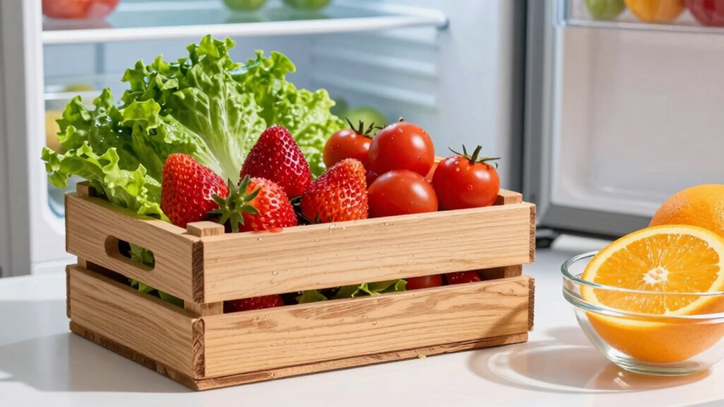 proper produce storage prolongs freshness