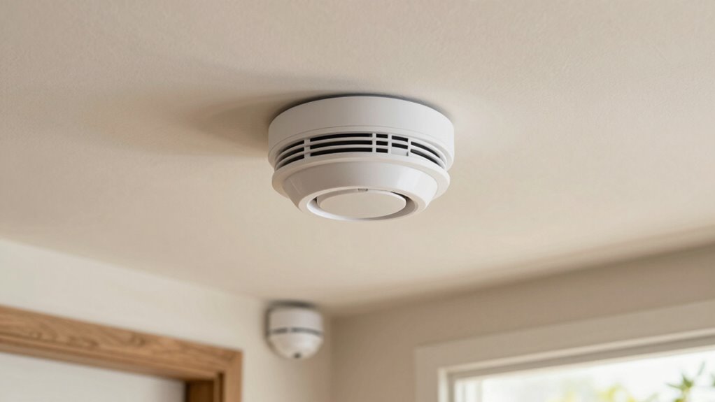 proper smoke detector placement