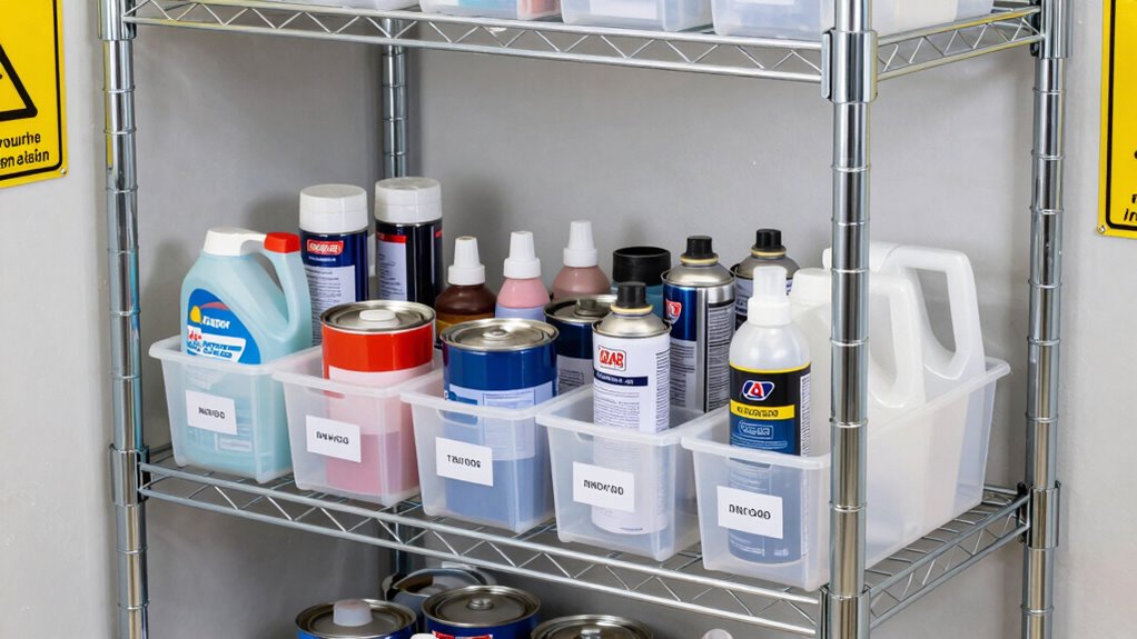 proper storage prevents hazards