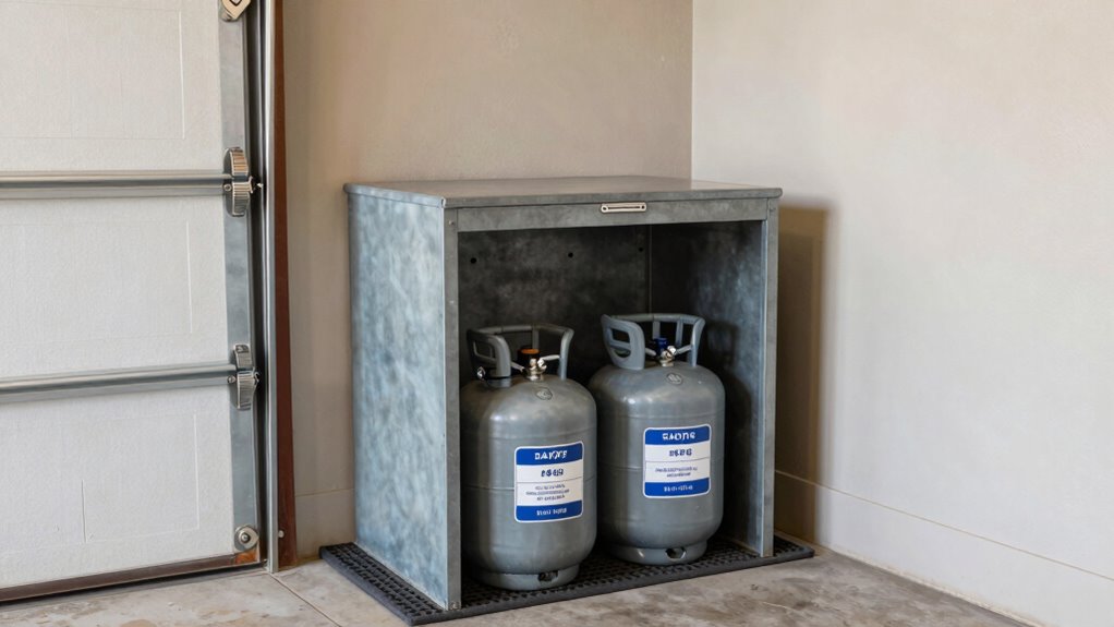 proper ventilated fuel storage