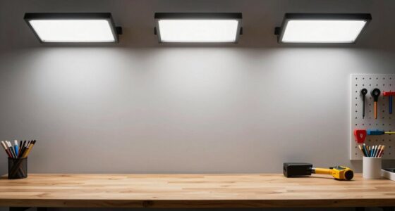 properly position workbench lighting