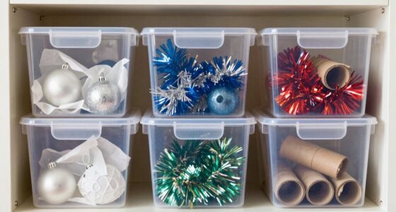 protect and organize decorations