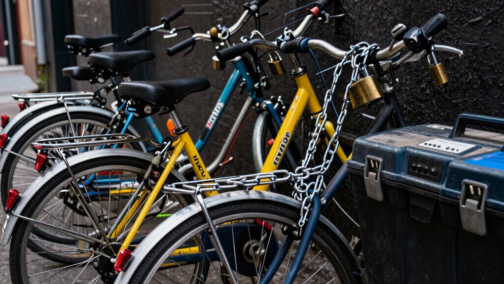 protect bikes from thieves