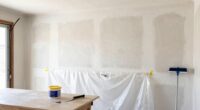 protect drywall during work
