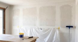 protect drywall during work