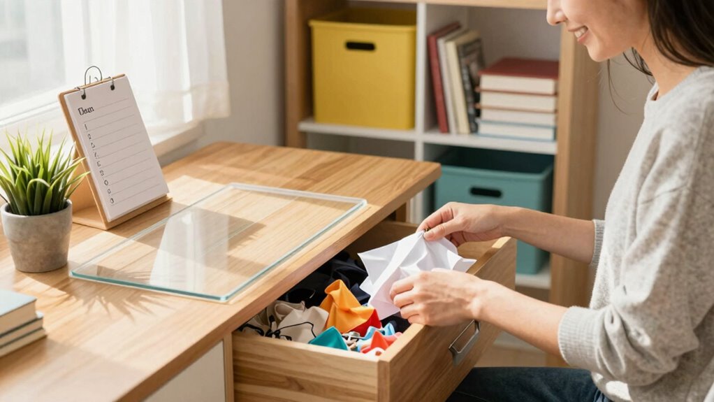 quick declutter and protect