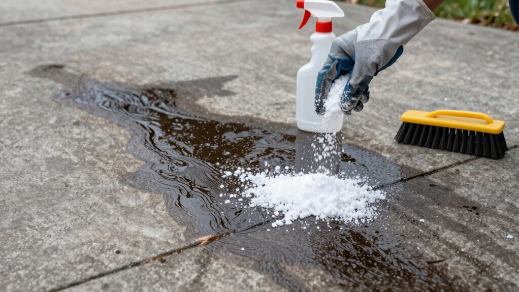 quick oil stain removal tips