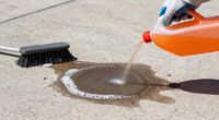 quick oil stain removal
