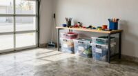 quick weekly garage cleanup