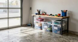 quick weekly garage cleanup