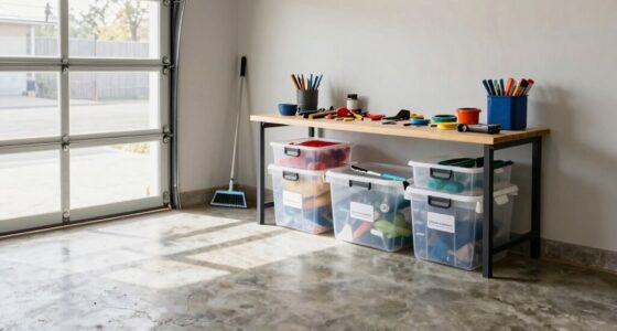 quick weekly garage cleanup