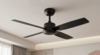 quiet bedroom ceiling fans