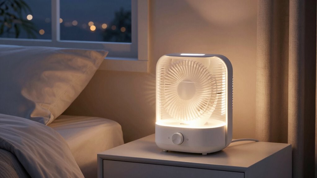 quiet customizable bedroom fan