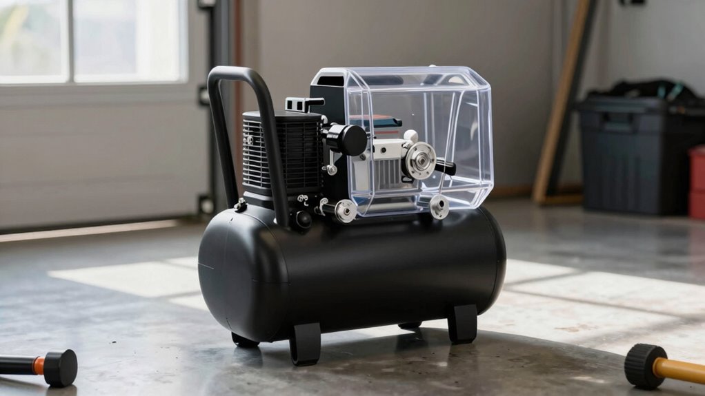quiet portable durable compressor