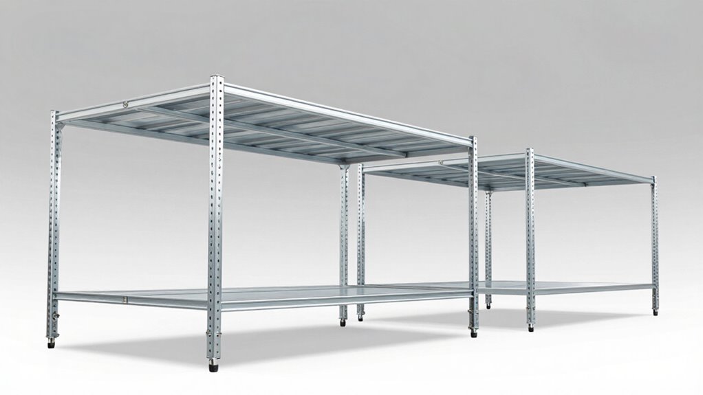 rack size material durability