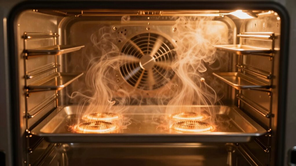 rapid hot air circulation enhances heat transfer