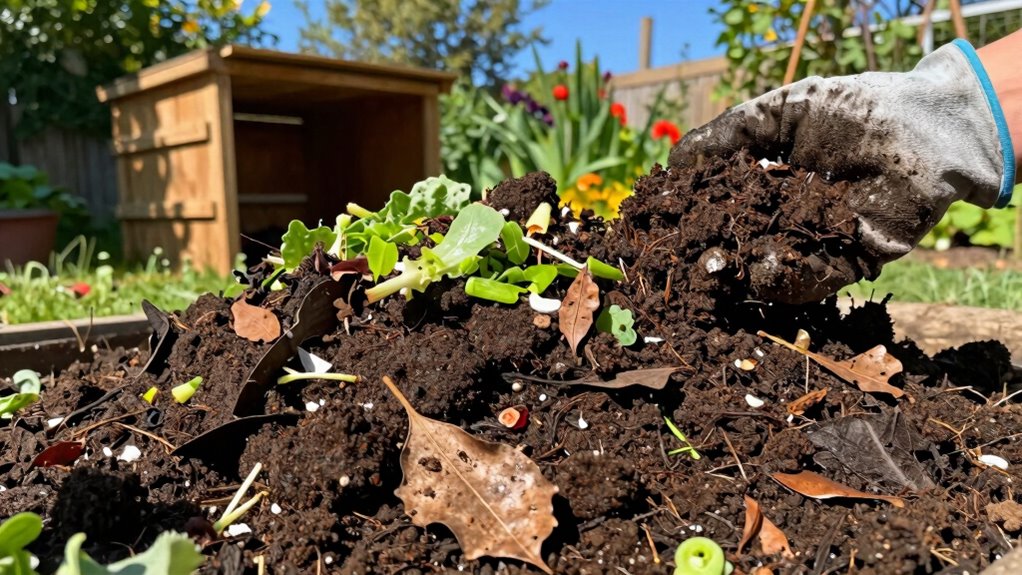 ready compost dark and earthy