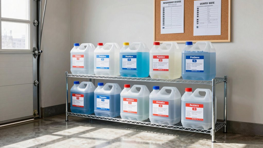 regular chemical storage inspections