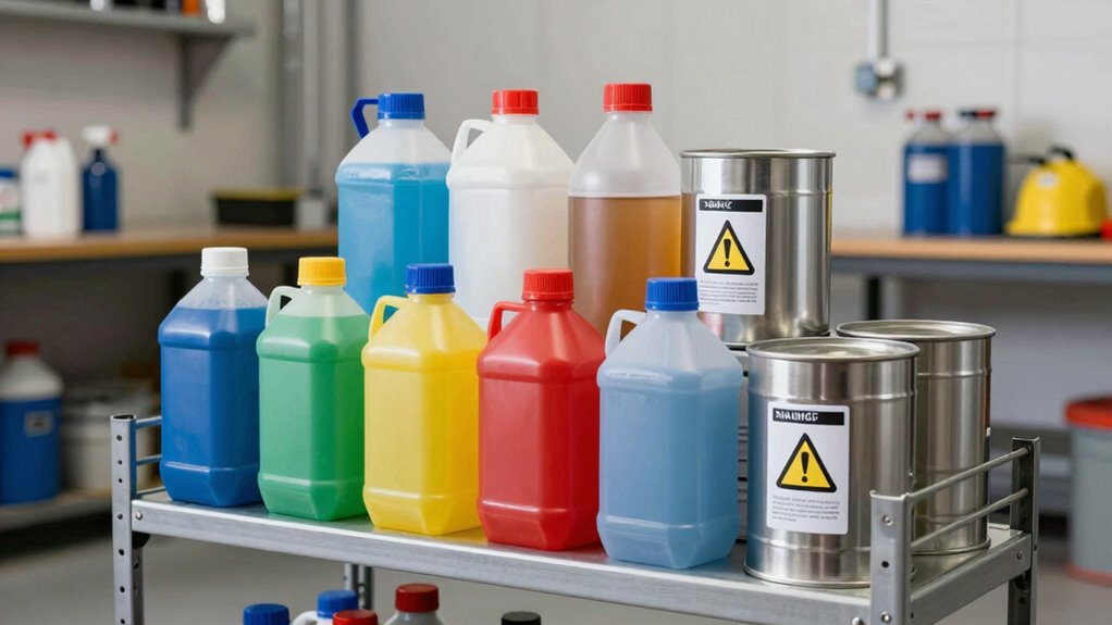regular chemical storage inspections