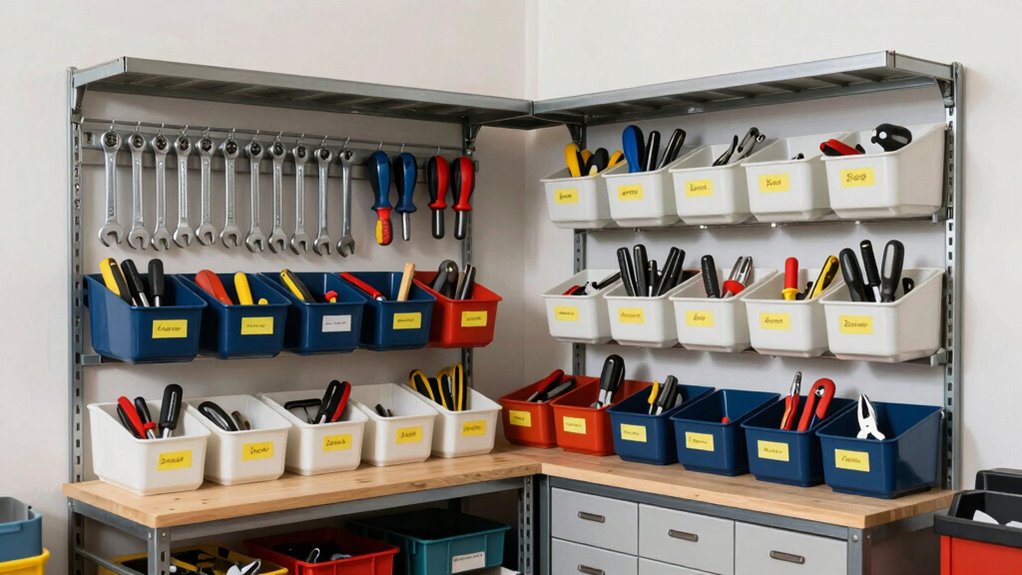 regular tool maintenance and reorganization